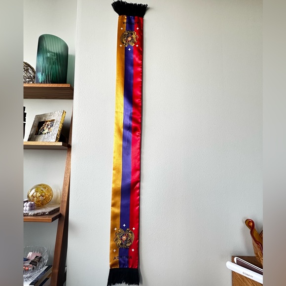 Armenian Soccer Scarf - New WRAPPED with Tags / Armenia Football Stole - Picture 14 of 17
